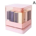 thumbnail image 4 of Lipstick 8 Spaces Lipgloss Organizer, Press-Type Automatic Lift Lipstick Free, Storage Dust Cosme Box & Makeup, 4 of 8