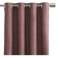 thumbnail image 2 of Eclipse Auden Traditional Red Grommet Blackout Single Curtain Panel, 52" x 63", 2 of 5