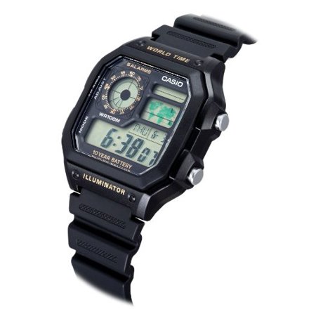 Casio Classic Black Watch Ae10wh 1b Walmart Com Walmart Com