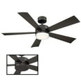 thumbnail image 2 of Wynd 52" Bronze Integrated LED Smart Ceiling Fan with Remote Control, 2 of 10