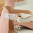 thumbnail image 5 of MZXELPRJD Little Girl Sandals Size 13 Girls Wedge Sandals Toddler Slippers Size 8 Crib Shoes Girls Girl Shoes Size 1 Infant Shoes Kids Pink 10-10.5 Years, 5 of 9