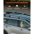 thumbnail image 4 of VEVOR Lockable Roof Rack Cross Bars Fit Kia Telluride 2019-2024 with Flush Roof Rails, 4 of 9