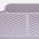 thumbnail image 5 of Tapete de drenaje, tapete para fregadero, sin taladro, para uso doméstico, antisalpicaduras, almacenamiento organizado, espacio expandible, plegable, marco de metal, para cocina y zonas de, 5 of 8
