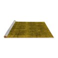 thumbnail image 2 of Ahgly Company Machine Washable Indoor Rectangle Oriental Yellow Industrial Area Rugs, 2' x 4', 2 of 4