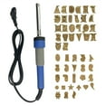 thumbnail image 1 of 2025 New Wood Kit With Letter Copper DIY Wood Leather Carving Tools Set With 26 Letters 10 Number And 10 Special, 1 of 7