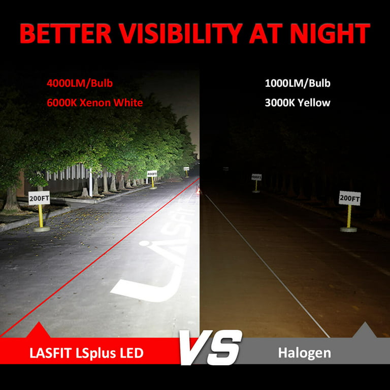 Lasfit 9005 LED Headlight Bulbs Kits- HB3 9005 LED Kit for High