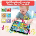 thumbnail image 2 of Learning Tablet for Toddlers 1-3 Trilingual Learning Toys–New Version Educational Toy with Sounds&Speech Therapy–Early Development Gifts for 1 Year Old Boys Girls,Ages 12-18 Months to 2-3 Years Gift, 2 of 9