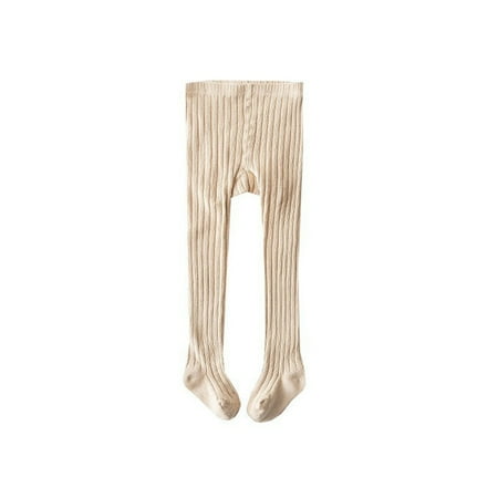 

0-24M Infant Solid Pantyhose Autumn Winter Toddler Baby Girls Boys Elastic Waist Knitting Leggings Tights Trousers