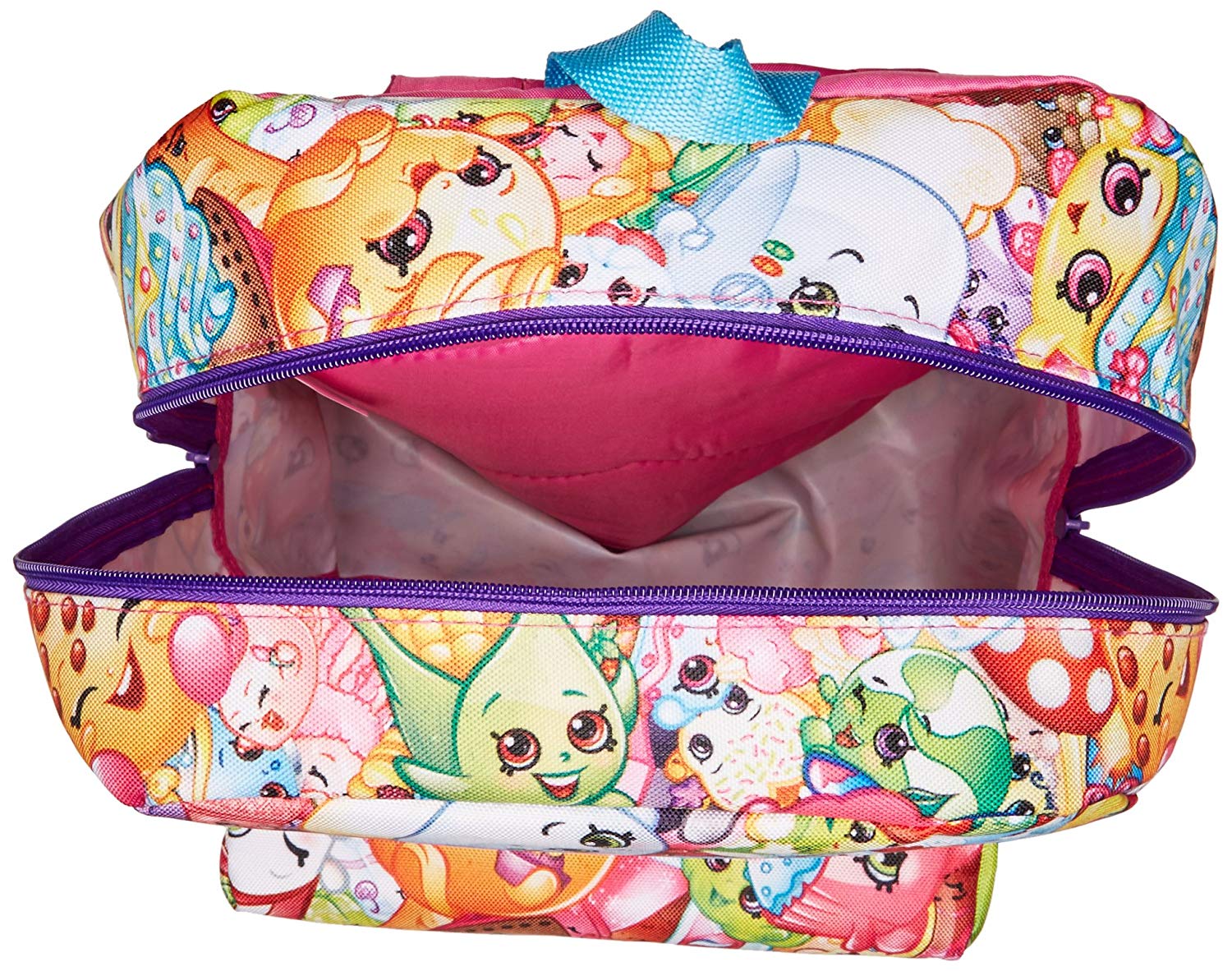 Shopkins Little Girls Print Backpack, Multi, One Size SY30713 - image 2 of 3