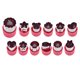 thumbnail image 1 of 12 unids/set molde de grabado en relieve molde para cortar galletas vegetales frutas Fondant pastel galleta émbolo molde cortador herramientas rebanar moldes cortes yeacher natural, 1 of 7