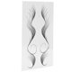 thumbnail image 1 of Bordes Pelo Tatuaje Pegatina Bordes Peinados Tatuaje Borde Pelo Impermeable Falso Rayita Pegatina, 1 of 7