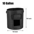 thumbnail image 5 of Sinhoon 10gal Potato Growing Bags with Handles, Reusable Vegetable Planter Growing Pots, Perfect for Home Garden Patio Backyard Plant Growing, 5 of 7
