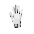 thumbnail image 2 of Guantes de bateo de béisbol Mizuno MVP para jóvenes de T-Ball blanco/negro, 2 of 6