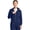 Navy, variant on Scrub Jackets for Woman Cropped Warm Up Jacket with 2 Pockets, Moisture Wicking Fabric & 360° Stretch - MC303, L, Royal