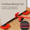 thumbnail image 4 of Moving Roller, Furniture Mover, Furniture Lift Mover Tool Set, Furniture Lifter Moving Sliders, Heavy Duty Appliance Lifters with 4 Roller Sliders for Refrigerator, Sofa, 4 of 6