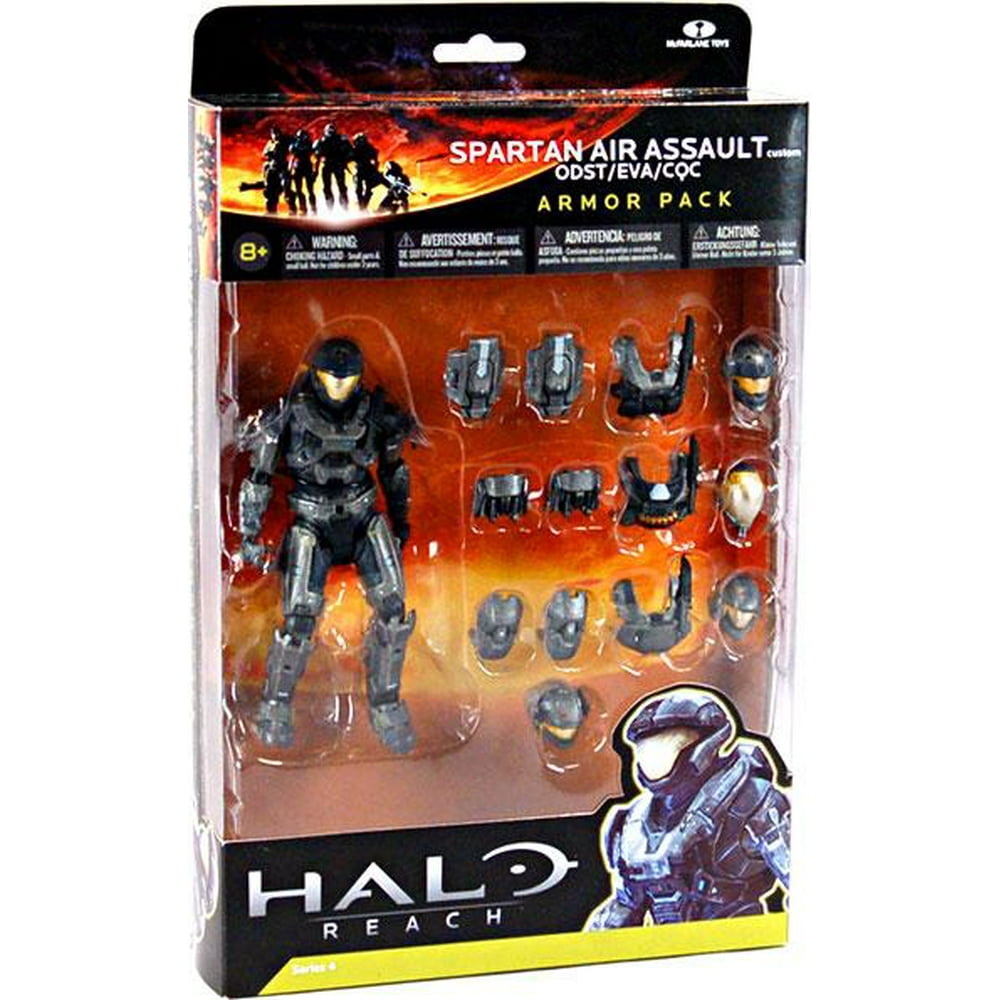 McFarlane Halo Reach Armor Packs Spartan Air Assault Custom Armor Pack