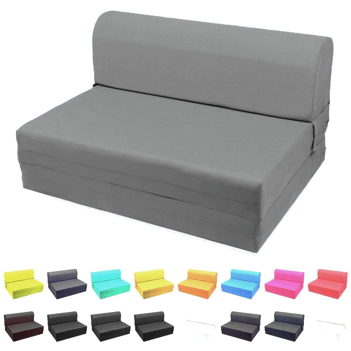 MaGshion Sleeper Chair Folding Foam Bed Sized Single Size 5x23x70 