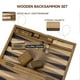 thumbnail image 3 of Juego de tablero de backgammon GSE Games & Sports Expert Wooden, 3 of 7