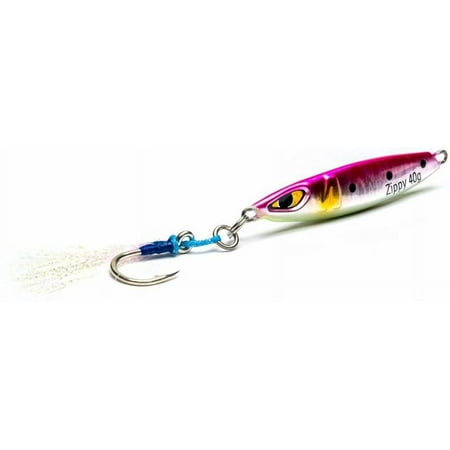 UPC: 0023534445635 | Mustad M 01-PSD-60-1 Zippy MUS-1014-7 2oz Pink Sardine Jig Fishing Lure