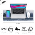 thumbnail image 5 of Experience Premium Gaming with Forest Background Large Mouse Mat - Extended Non-Slip Desk Pad with Durable Stitched Edges for Precision Control - 31.5 x 11.8 Inches, 5 of 7