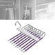 thumbnail image 4 of Organizador para colgar pantalones Injueey Acero inoxidable Violeta 33.2x24 cm, 4 of 6