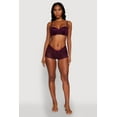 thumbnail image 3 of Womens Flower Lace Scalloped Hem Balconette Bra, 3 of 5