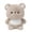 G, variant on Plush Animal Doll, Soft Stuffed Toy for Bedroom Computer Desk Decor, Cuddle Companion for Stress Relief, Gift for All Ages, 6 Inch(Elephant)