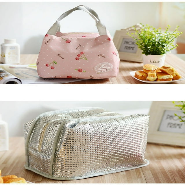 Insulated Lunch Bag for Work Reusable Food Container with Portable Design