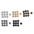 thumbnail image 3 of Lot de 100 mini boutons pression de 5 mm, 5 couleurs, antirouille, légers, miniatures, pour femmes et hommes, 3 of 4