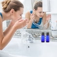 thumbnail image 2 of MasteelfCA 12PCS 30ml Blue Empty Essential Oil Bottle Simple Large Lid Drop Hole Sub Bottle, 2 of 7
