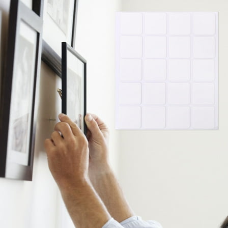 KALLORY Acrylic Double-Sided Adhesive Sticker 100Pcs