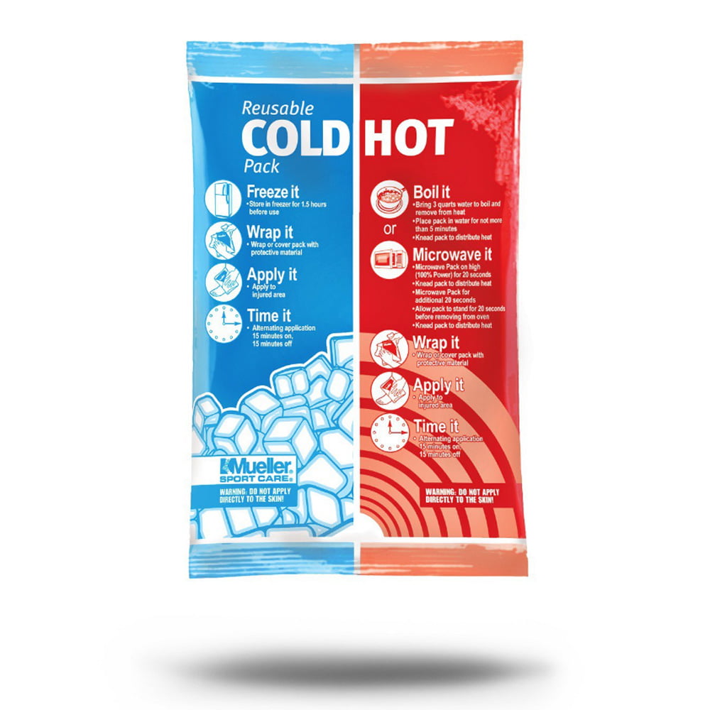 4.75x6 Case of 12 Mueller Reusable Cold/Hot Pack