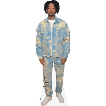 21 Savage (Denim) Mini Cardboard Cutout Standee