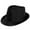 Black, variant on Diufon Unisex-Adult's Wide Brim Straw Hat Casual Outdoor Beach Sport Sun Hats Trendy Solid Color Fisherman Cap