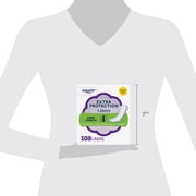 Equate Extra Protection Everyday Panty Liners, Long Length, 108 Count