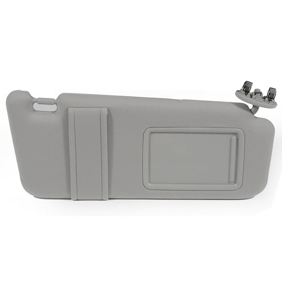 ECCPP Gray Sun Visor Right Passenger Side fit for 2006 2007 2008 2009 2010 2011 for Toyota Camry Sedan 4-Door Automobile Windshield Visor Without Sunroof Vanity Light