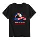 thumbnail image 1 of Odeerbi Chicos Niñas 4 de Julio Camiseta Manga Corta Bandera Americana Camiseta Gráfica, 1 of 6