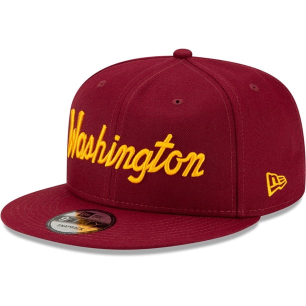 Men S New Era Burgundy Washington Football Team Griswold Original Fit 9fifty Snapback Hat Osfa Walmart Com