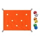 thumbnail image 5 of Juego de trabajo en equipo con lona y agujeros: ¡Diversión, aprendizaje y juegos de trabajo en equipo! 6 PU Naranja, 5 of 9
