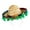 Green Balls, variant on Yinanstore Sombrero Hat Party Costume Mexican Theme Decoration Stylish Creative Mini Sombrero Top Hat Mexican Hat Headband for Halloween Black Hat