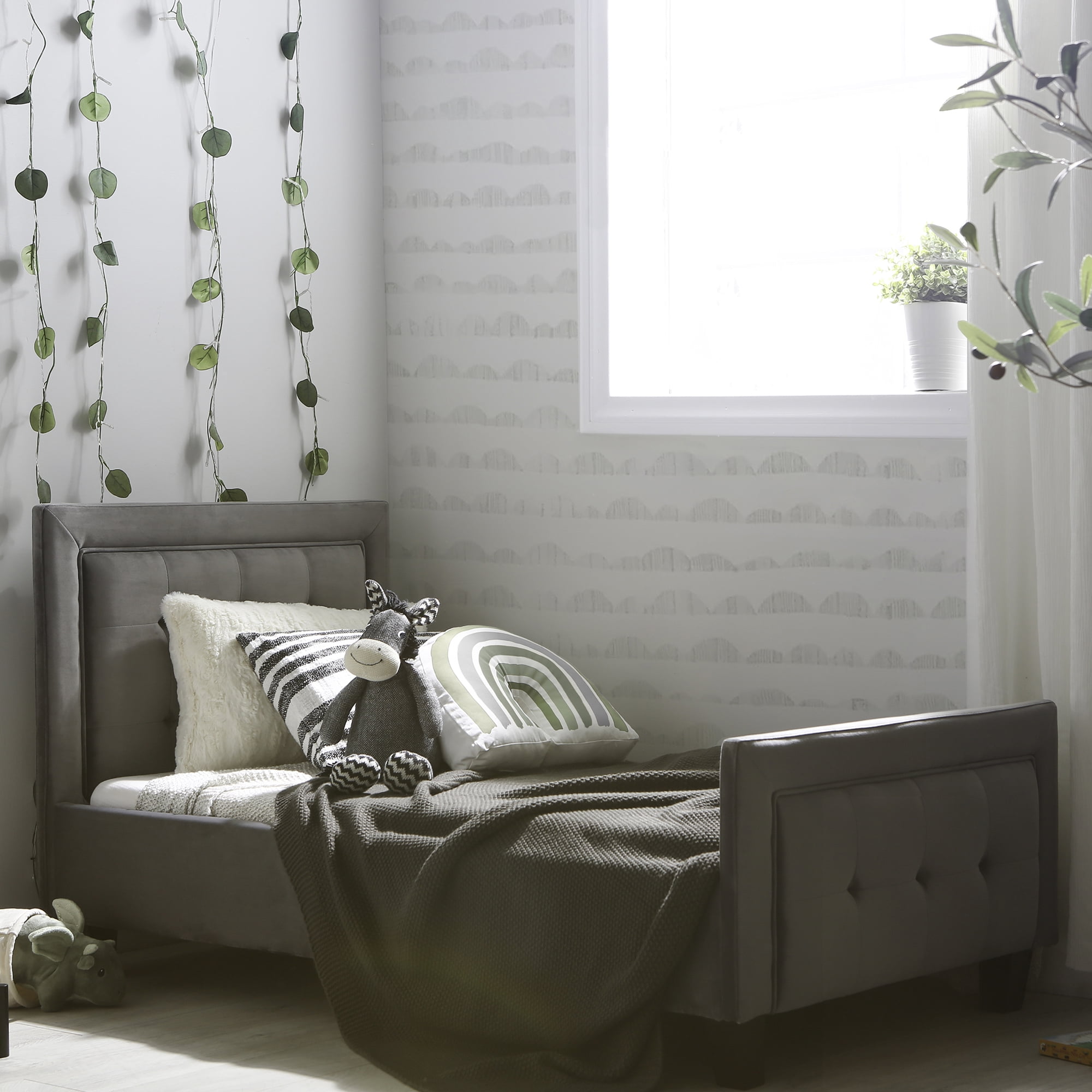Second Story Home Nico Toddler Bed, Earl Grey