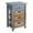 Ocean Blue, variant on Pemberly Row Contemporary Solid Wood Ocean Blue Storage Table