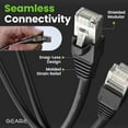 thumbnail image 5 of Gearit Outdoor Cat6 Ethernet Cable for Network and Lan, 23awg Pure Copper, FTP, LLDPE, Waterproof, UV Resistant, POE, Internet, 50ft, 5 of 7