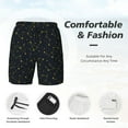 thumbnail image 5 of Daiia Constellation Mens Swim Trunks Swim Shorts Quick Dry Swim Shorts with Mesh Lining Pockets-Medium, 5 of 9