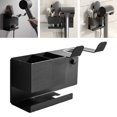 thumbnail image 3 of Soporte para secador de pelo Baoblaze Aluminio negro almacenamiento duradero, 3 of 7
