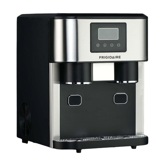 Frigidaire 3-in-1 Ice Maker with Ice Crusher and Water Dispenser - Stainless Steel