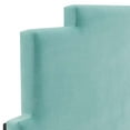 thumbnail image 5 of Modway Kasia Performance Velvet Twin Headboard in Mint, 5 of 10