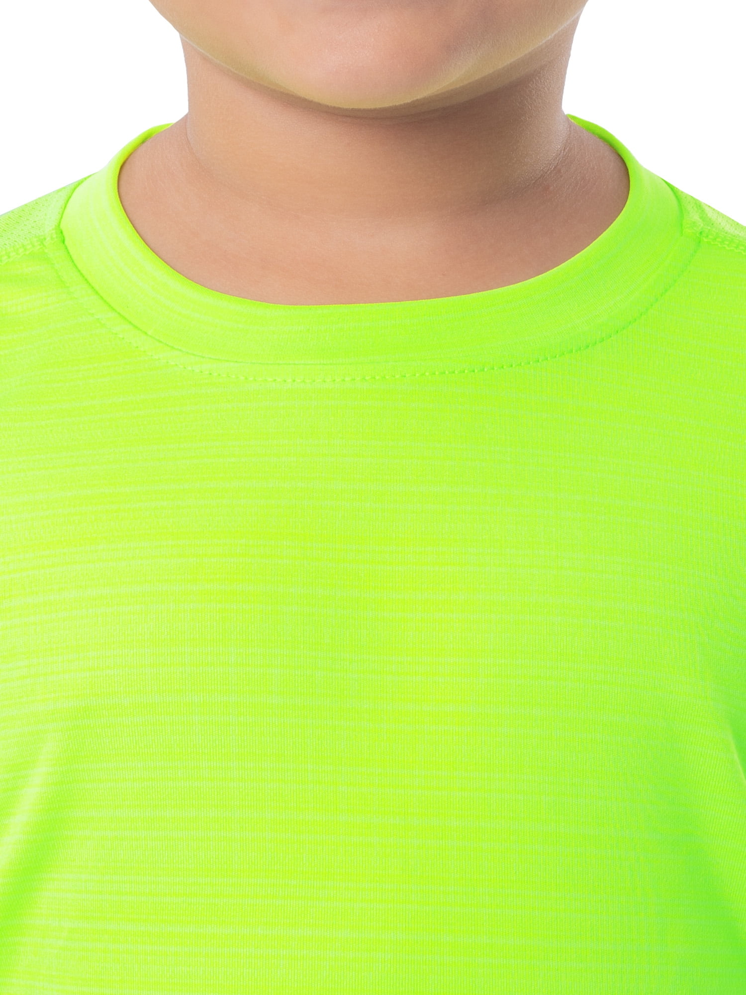 Athletic Works Boy's Short Sleeve Core Active T-Shirt 2-Pack, Sizes 4-18 & Husky