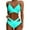 Light Green, variant on Huowey 2PCS Bikini Sets For Women High Waisted Bikini Push Up Swimsuit Wrap Bathing Suit Brazilian Beachwear Honeymoon Cruise Trendy Wear