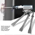 thumbnail image 3 of 3Pcs Air Hammer Pneumatic Chisel Set Extra Long Hammer Pneumatic Drill Bit Set, 3 of 5